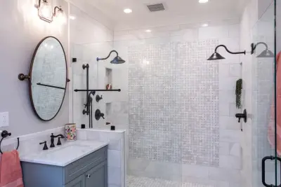 Bathroom Spa Renovation by Lisa Stewart Design