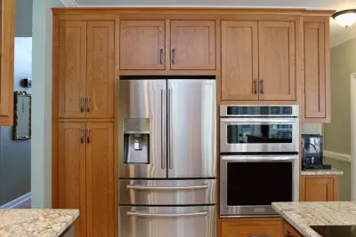 Kitchen Renovation - Cherry Cabinets by Lisa Stewart Design