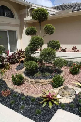 Modern Landscape — Landscape Design project by Broward Landscape, Inc.