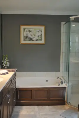 Richmond Heights Restroom by Paula Anane - Perspective Cabinetry And Design
