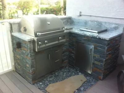 Classic Outdoor Kitchens — Landscape Design project by Broward Landscape, Inc.
