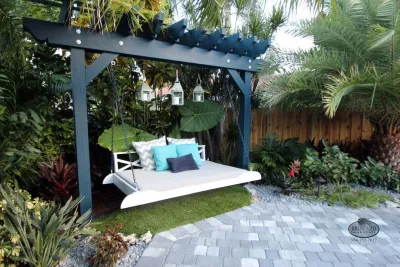Day Bed Outdoor — Landscape Design project by Broward Landscape, Inc.