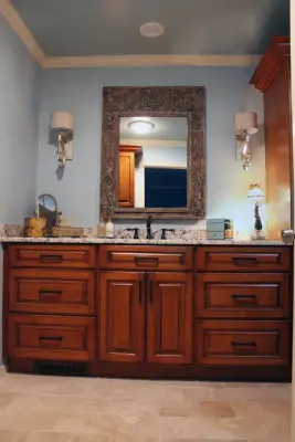 Copper Bathroom — Kitchen Remodeling project by Angela Porter