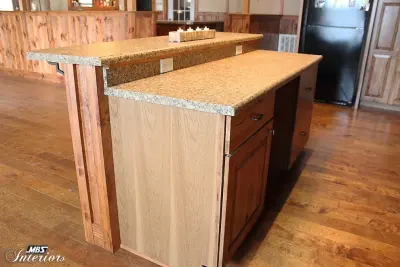 Hickory Farmhouse Kitchen by MBS Interiors