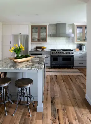 Contemporary Rustic Kitchen by Revival House