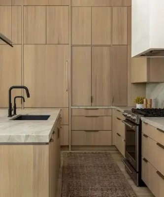 Sacramento Japandi Contemporary Transformation — Kitchen Remodeling project by Ellaire Kitchen & Bath Design