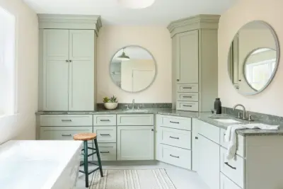 Sage and Quartzite Tranquil Bath by Inspired Designs