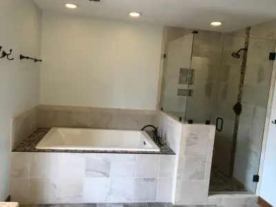 Salisbury Bathroom Renovation — Kitchen Remodeling project by Rick's Renovations Inc