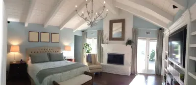 Tranquil View California Primary Suite by Lori Ramsay Design