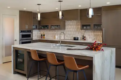 SF Bay - modern open kitchen — Kitchen Remodeling project by Melinamade - Residential Design + Interiors