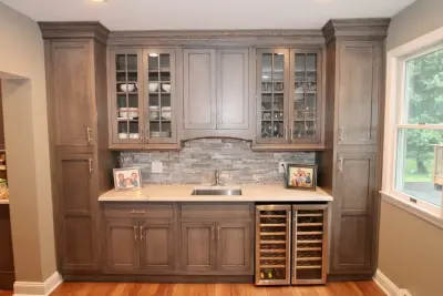 Tones of Gray by NJ Kitchens And Baths