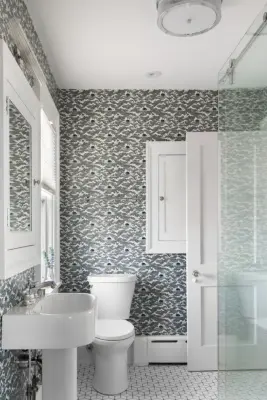 Shark Encounter Restroom by Story Hill Renovations LLC