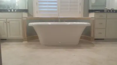 Roomy Principal Bath by Third Generation Renovation