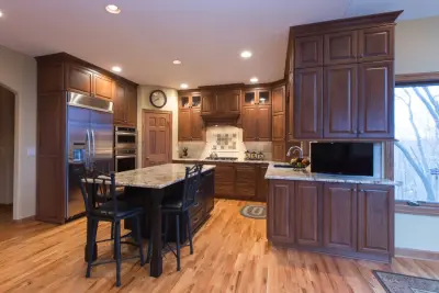 Crimson Culinary — Kitchen Remodeling project by Woodharbor Kitchen & Bath