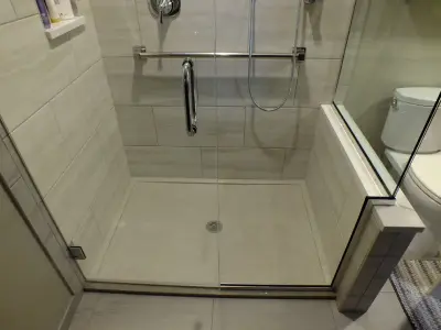 Modern Bathroom Refresh by Stephanie Bruntz Designs