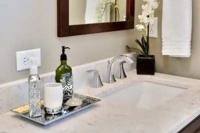 Compact Bathroom Makeover by Excel Remodeling