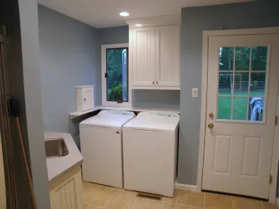 Laundry Service — Kitchen Remodeling project by Zarse Custom Cabinet Company