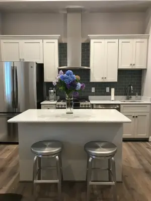 Compact Areas, Significant Influence — Kitchen Remodeling project by Heritage Woodworks Custom Cabinetry & Design