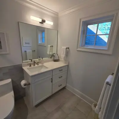 Gentle Glow Bathroom by Radzwillas Kitchen And Bath Design