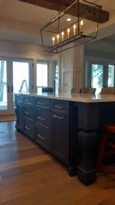 Lake House at South Shore — Kitchen Remodeling project by Woodharbor Design Showroom