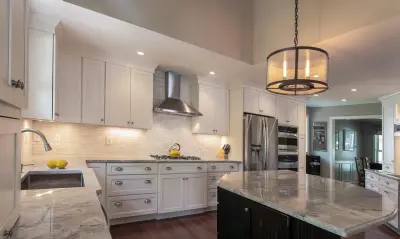 Stratham renovation — Kitchen Remodeling project by The Cabinetworks