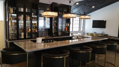 Nashville's Impressive Bar — Kitchen Remodeling project by Chris's Custom Cabinets