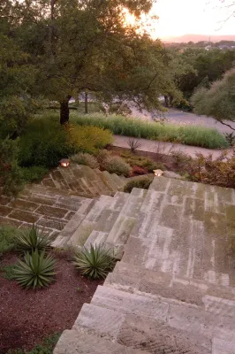 west austin stair — Landscape Design project by D-CRAIN Design And Construction in Austin