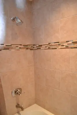 Bathroom Tile and Shower — Kitchen Remodeling project by Hardwood Specialties