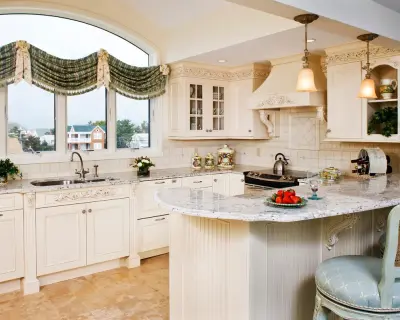Classic Culinary Space, Coastal Retreat by Francie Milano Kitchens Inc.
