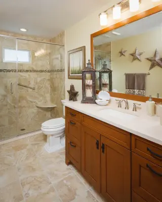 Heritage Coastal Retreat by Francie Milano Kitchens Inc.