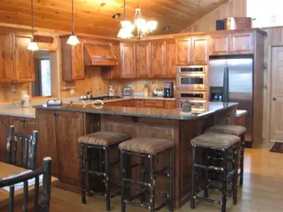 Rustic Accented Traditional Kitchen — Kitchen Remodeling project by Eagle River Cabinets