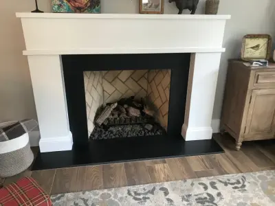 Tailor-Made Fireplace — Kitchen Remodeling project by Merrick Kitchen & Bath, Ltd