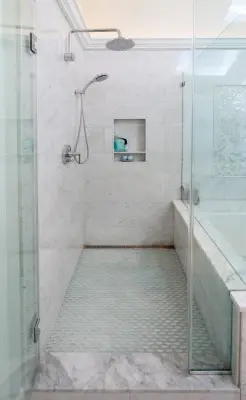 Transformative Award-Winning Primary Bathroom for Relaxation by Inspiration Kitchen And Bath