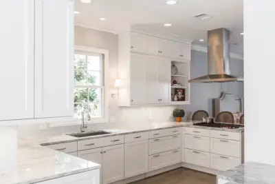 Kitchen Remodel Transition with Wood-Mode RM01 by Kitchen & Bath Concepts