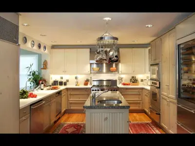Compact Transitional Kitchen by Kitchen & Bath Concepts