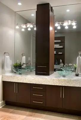 Uptown Condominium Kitchen and Bathroom by K.A. Atwood, Inc
