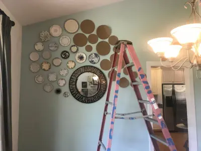 Hanging Wall Display — Kitchen Remodeling project by Margaret Volney Designs, LLC