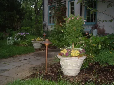 Landscape lighting 2 — Landscape Design project by EG Rall Jr Landscape Design & Horticultural Srvs in Fort Washington