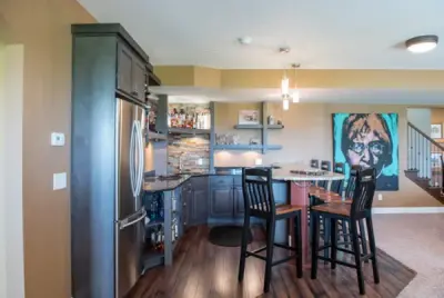 Waunakee Basement Renovation by Traci Rauner Design