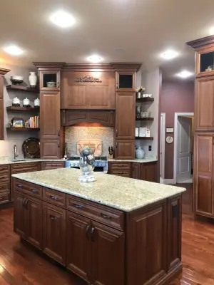Wellborn Woodwork Cabinets by BCD Studios