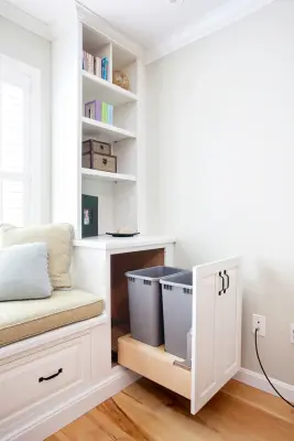 West Acton Bedroom Built-In Features by Dawn Willis, Great Spaces Inc.