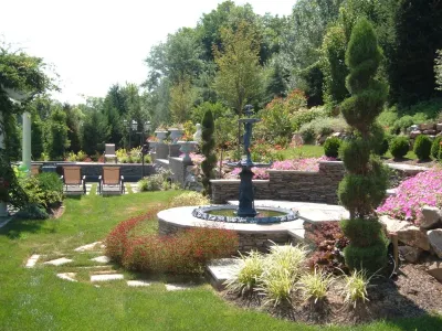 Bryn Mawr, Pa estate — Landscape Design project by EG Rall Jr Landscape Design & Horticultural Srvs in Bryn Mawr