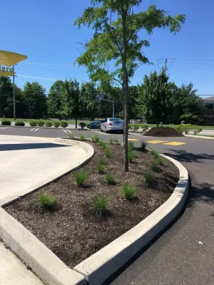 McDonalds Landsdale/ North Wales Location — Landscape Design project by EG Rall Jr Landscape Design & Horticultural Srvs in North Wales