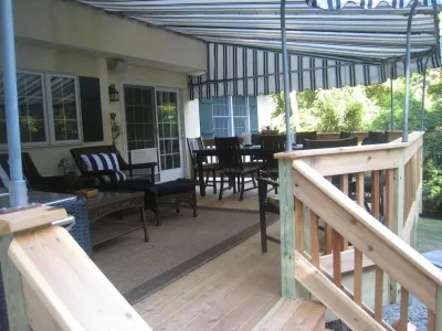 Wyndmoor, Pa Deck by EG Rall Jr Landscape Design & Horticultural Srvs