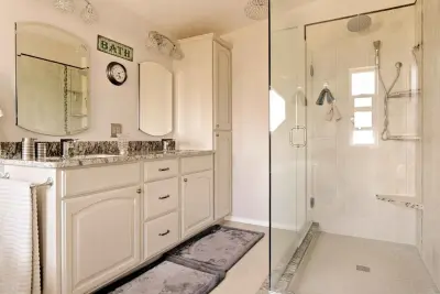 Bathroom Renovation in White — Kitchen Remodeling project by De Tomes