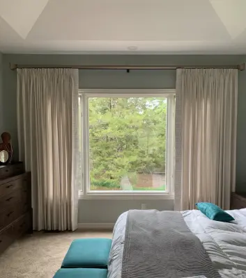 Wilson East Custom Curtains — Kitchen Remodeling project by Erin Welner Interiors, LLC