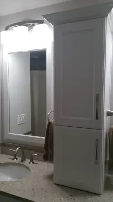 Windsor Heights Restrooms — Kitchen Remodeling project by Lokenvitz Design And Woodworking, LLC