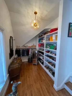 Yorktown Master Bathroom and Closet Renovation — Kitchen Remodeling project by KDI Cabinetry