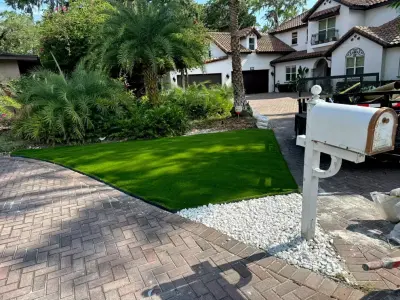Synthetic Grass Setup — Siding & Exterior Remodeling project by Kabka3 LLC
