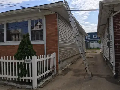 Vinyl Siding Installation Contractor in Jersey City, NJ — Siding & Exterior Remodeling project by JC Brothers General Contractor Siding Repair